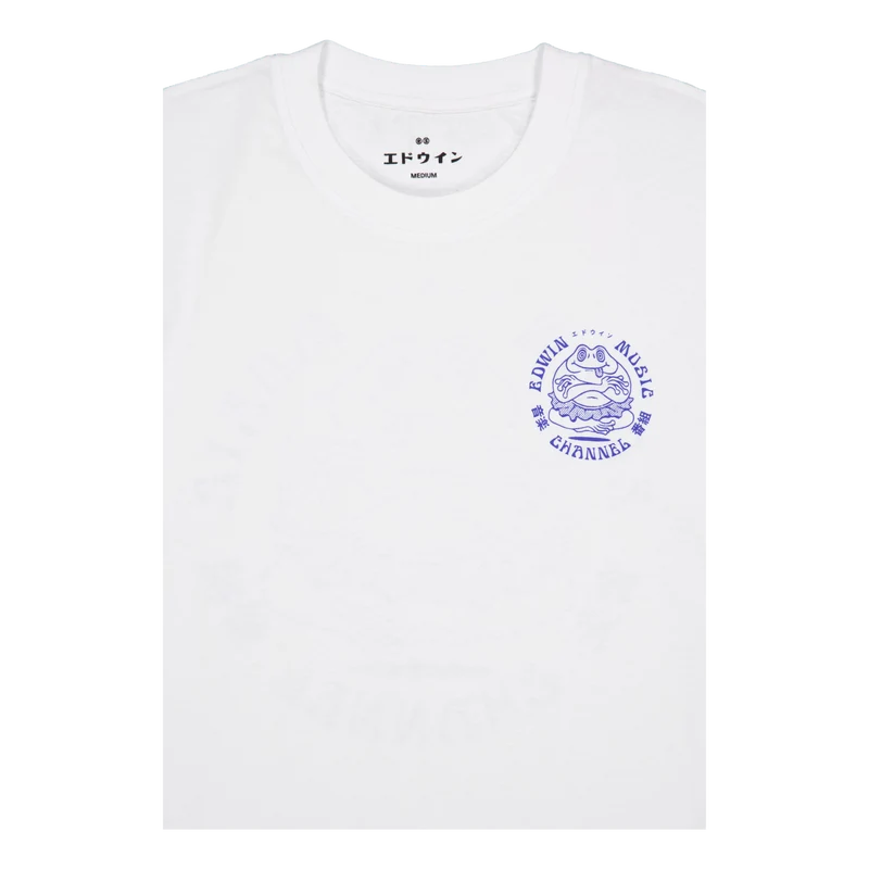 Edwin Music Channel T-shirt White