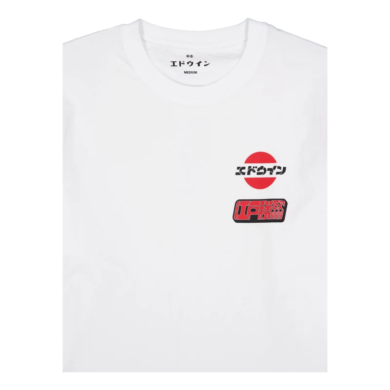 Edo Win T-shirt Ls White