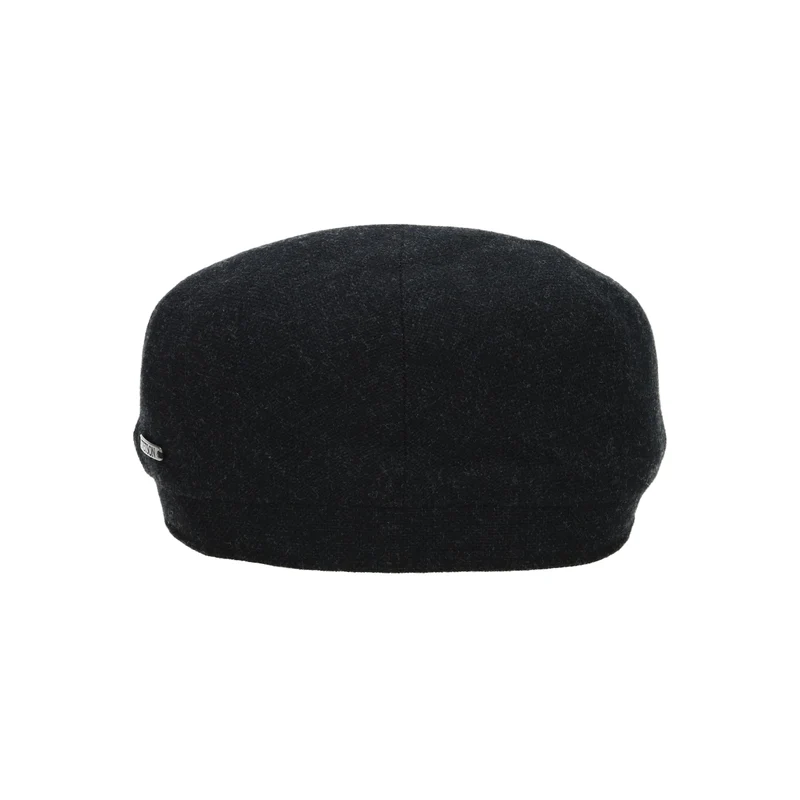 Driver Cap Virgin Wool/Cashmere dunkelgrau