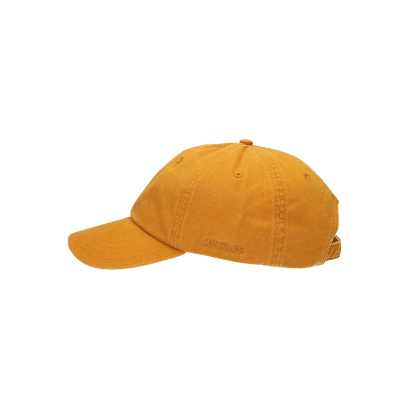 Baseball Cap Cotton terracotta orange