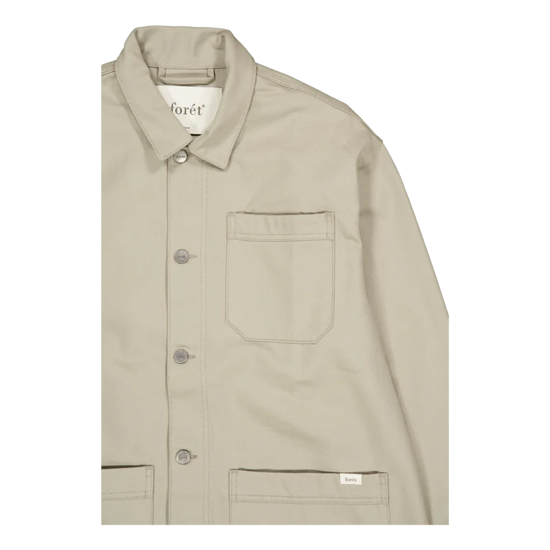 Rowan Logo Overshirt Vintage Khaki