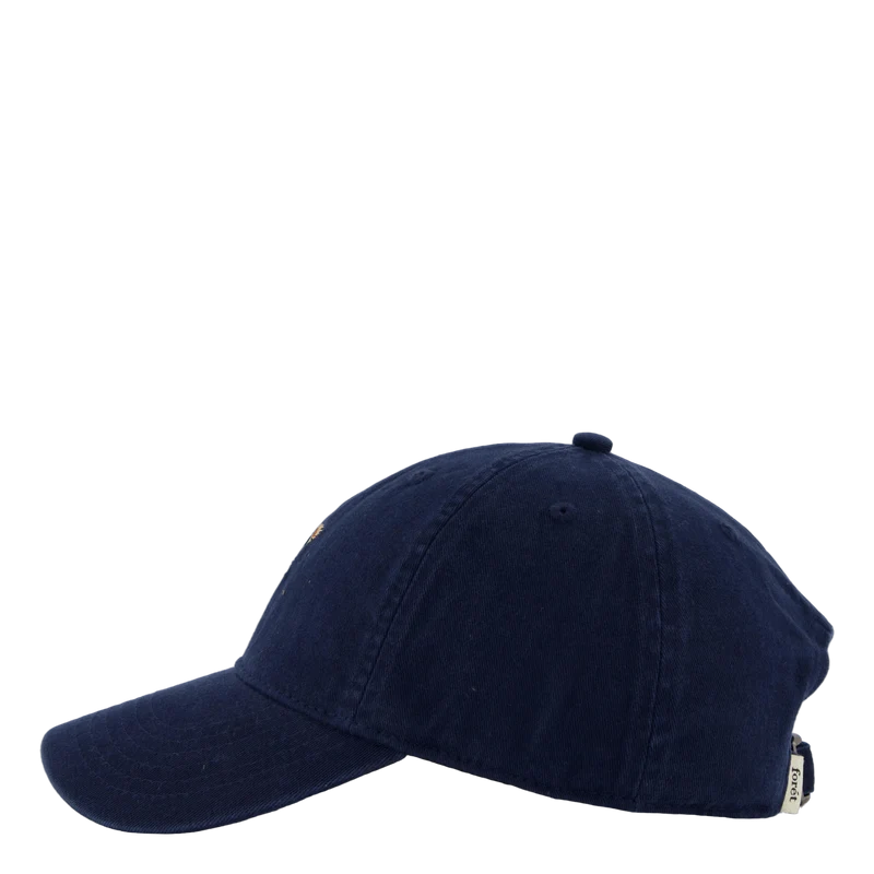 Flower Washed Cap Navy