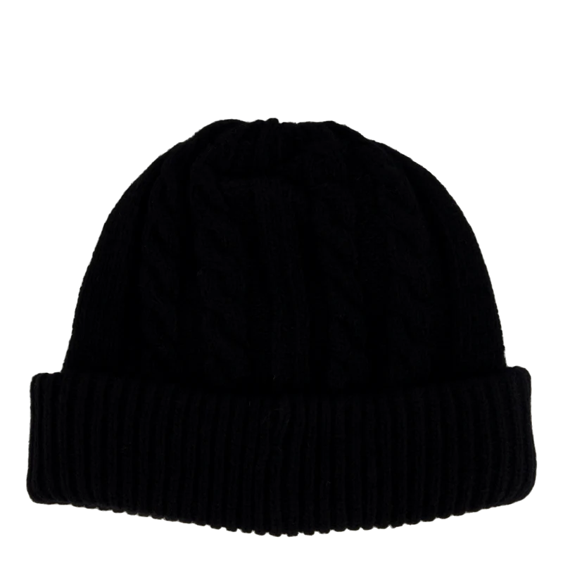 Hybrid Cable Beanie Black