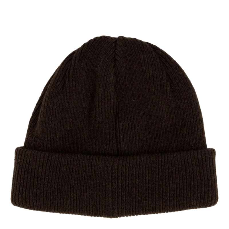 Relax Rib Beanie Cold Brown