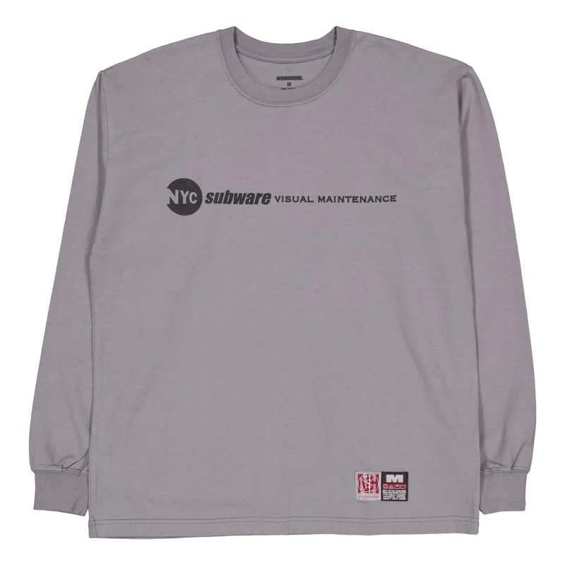 Nh X Subware . Tee Ls-3 Gray