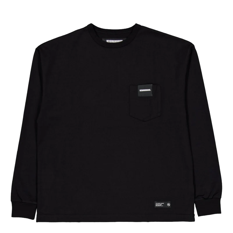 Classic-p Crewneck Ls Black