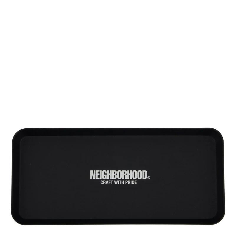 Logo Steel Tray Black