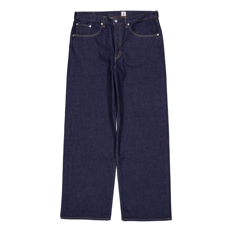 Wide Pant - Blue - Rinsed Blue - Rinsed