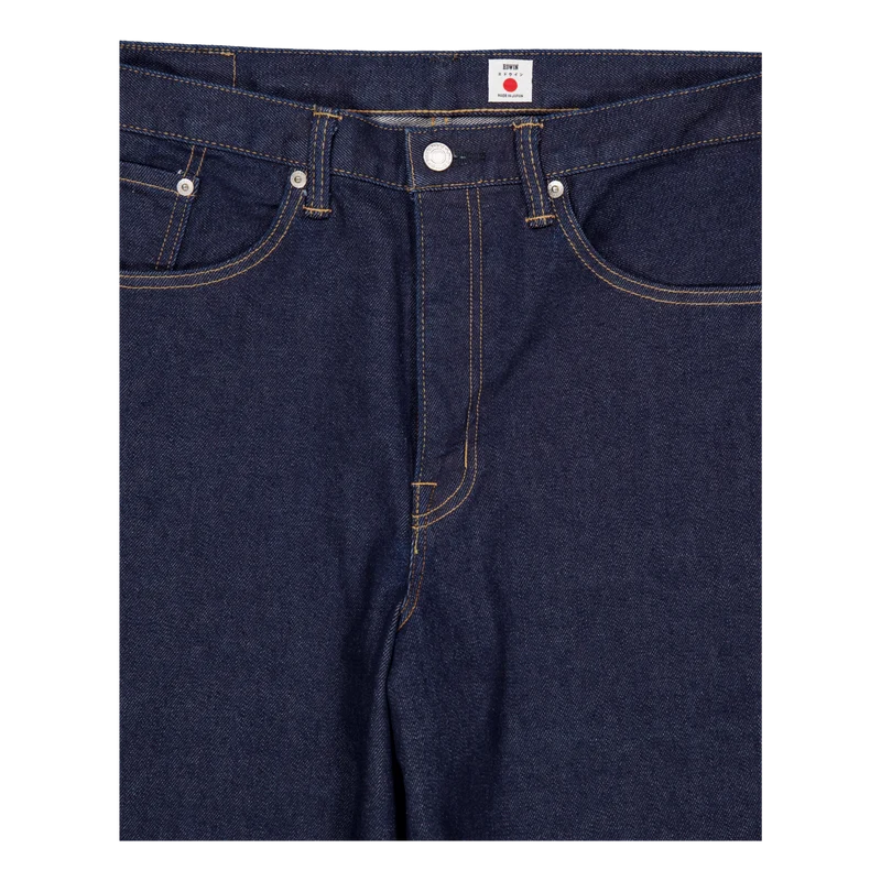 Wide Pant - Blue - Rinsed Blue - Rinsed