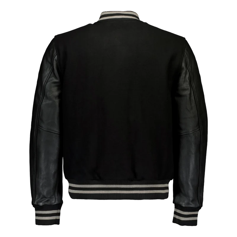Jacket Varsity Bi Matiere Scho Black/black