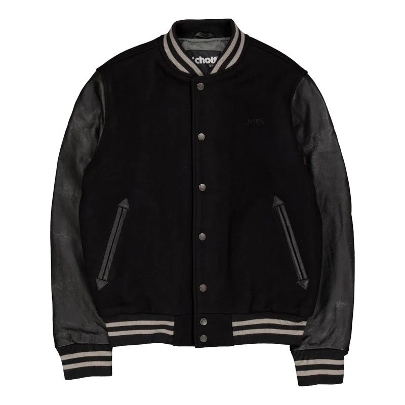 Jacket Varsity Bi Matiere Scho Black/black