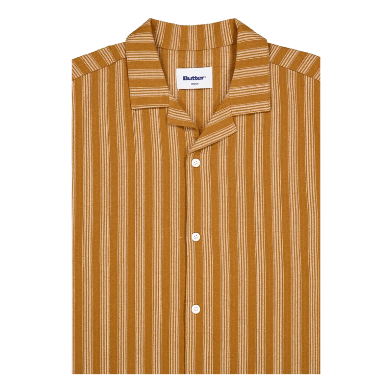 Vacation S/s Shirt Brown
