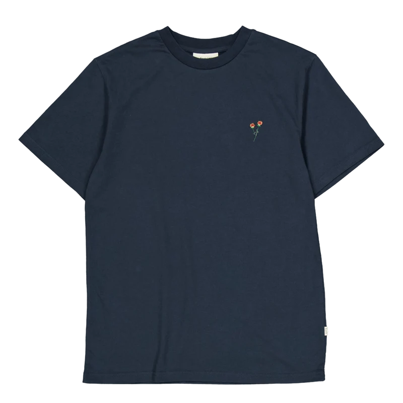 Flower T-shirt Navy
