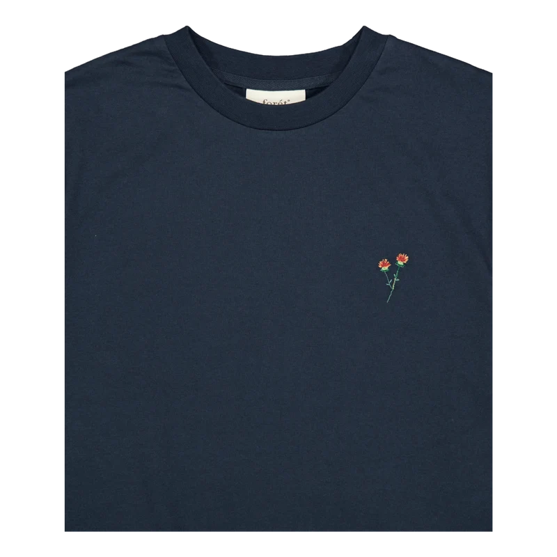 Flower T-shirt Navy