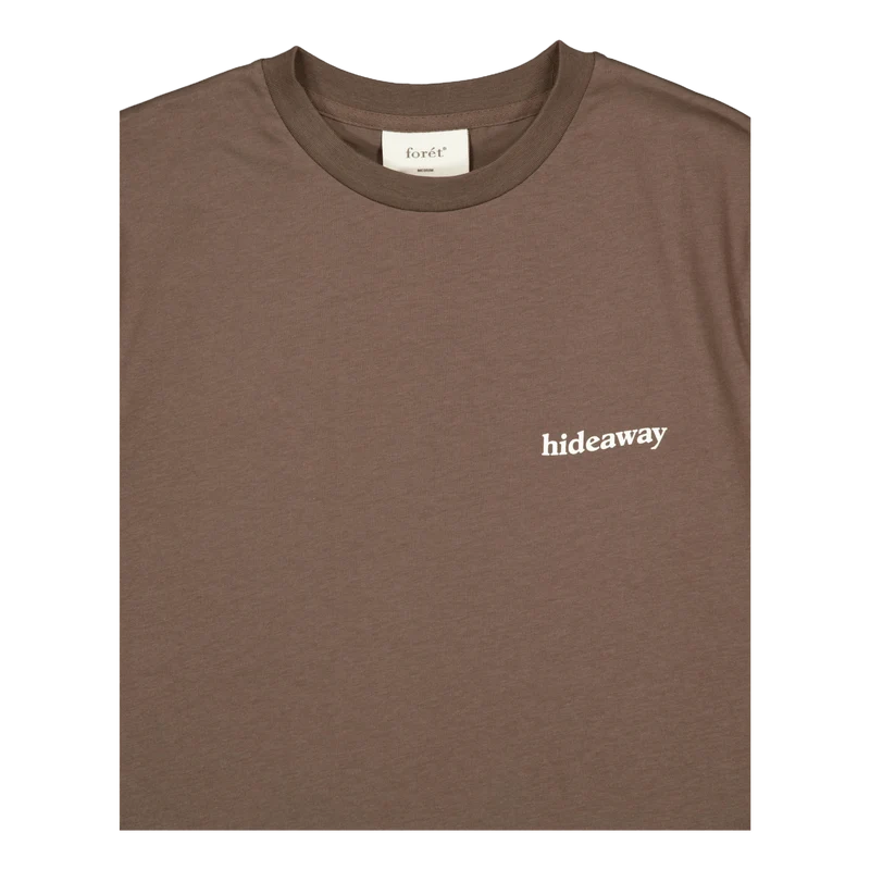 Hideaway T-shirt Cold Brown/cloud