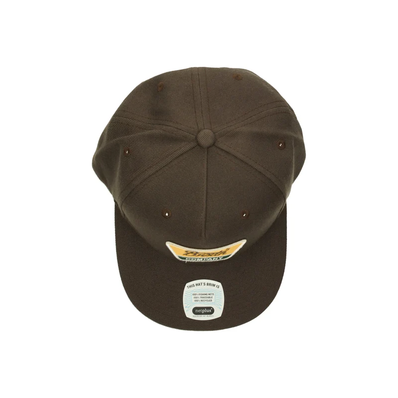 Linwood C MP Snapback dark earth braun