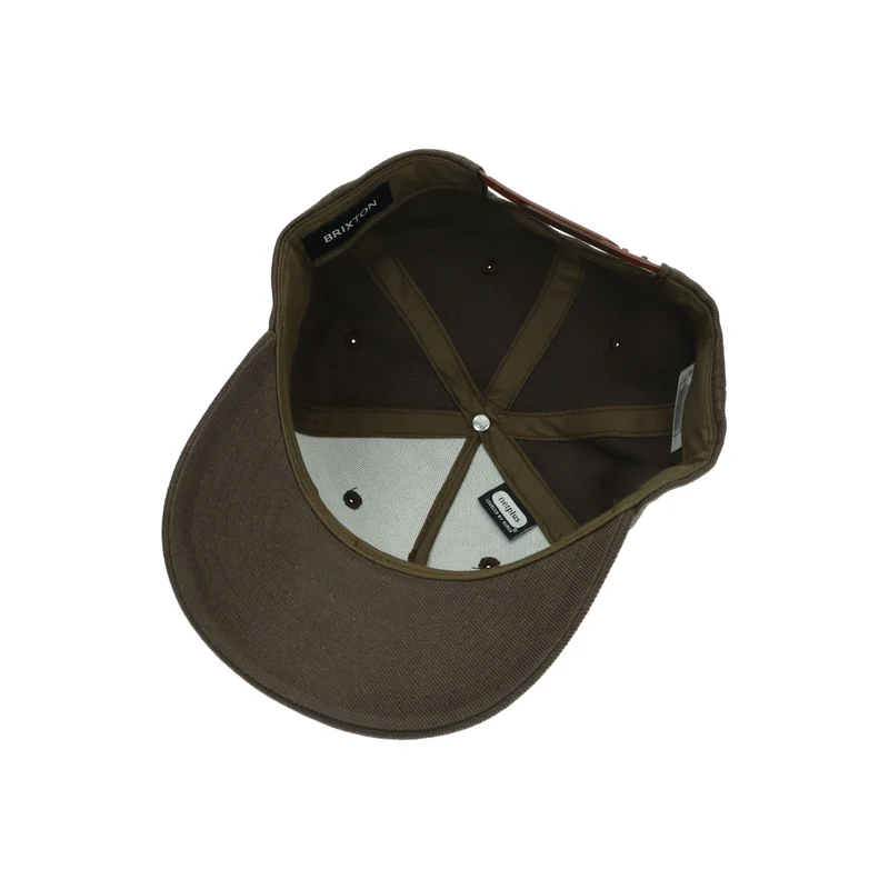 Linwood C MP Snapback dark earth braun