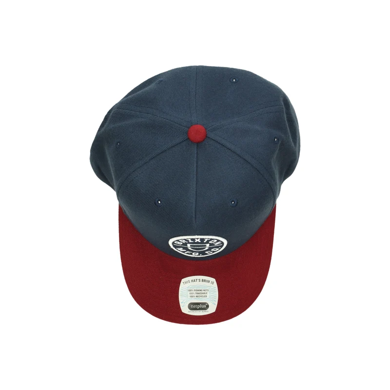 Crest C MP Snapback wsd nvy/island berry blau rot