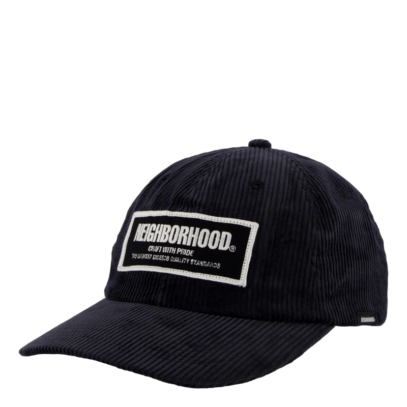 Corduroy Dad Cap Black