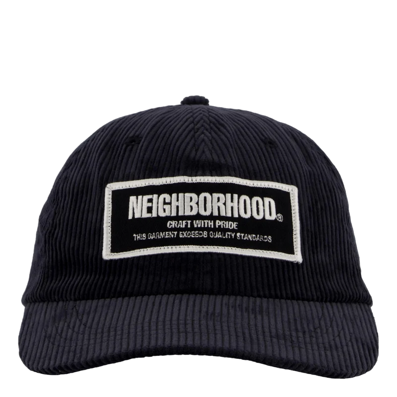 Corduroy Dad Cap Black