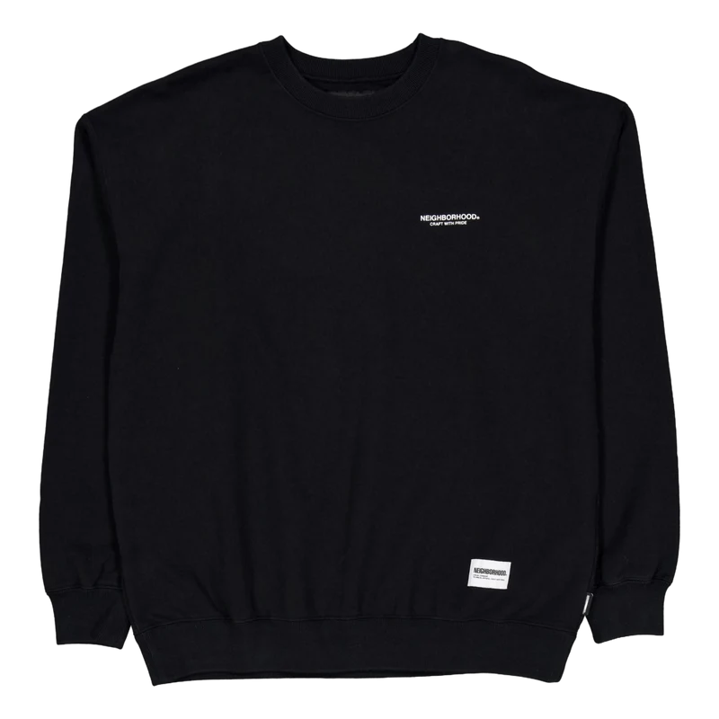 Classic Sweat Shirt Ls Black