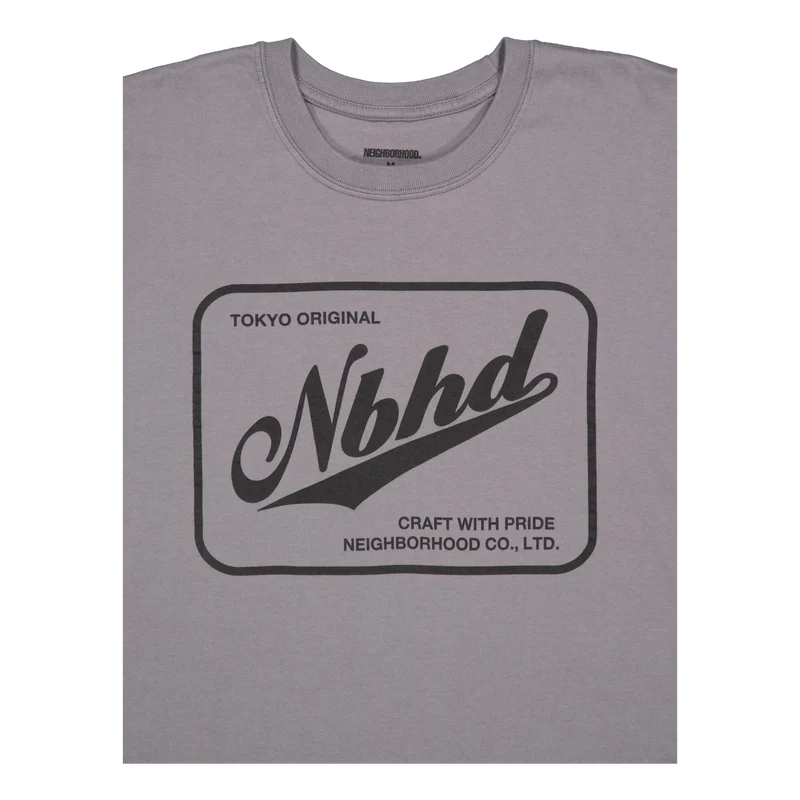 Nh . Tee Ss-3 Gray