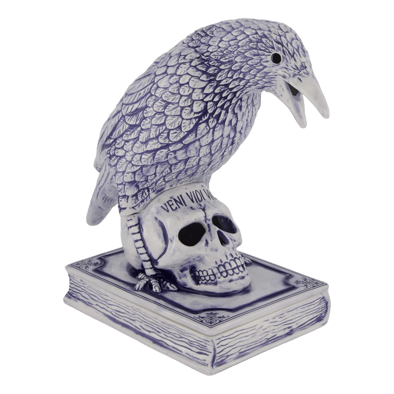 Crow Incense Chamber Blue