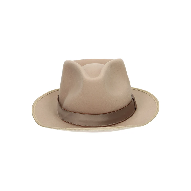 Fedora Woolfelt/Cashmere braun