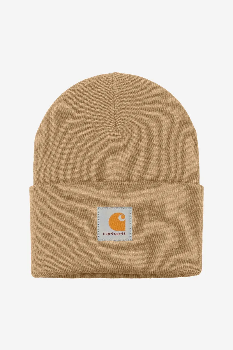 Acrylic Watch Hat dusty h brown