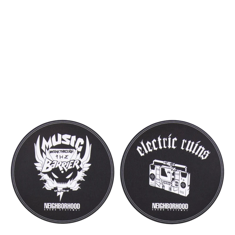 Slip Mat Set Black/white