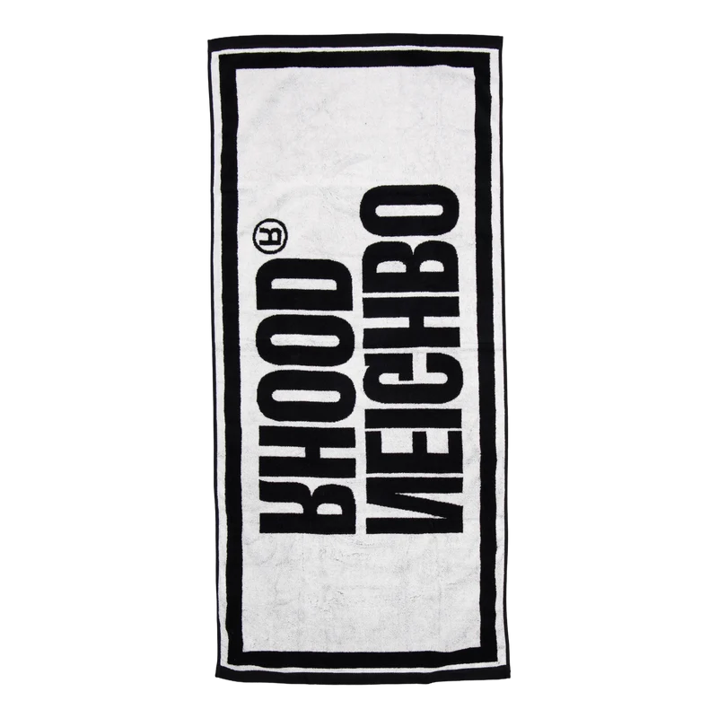 Logo Bath Towel Black