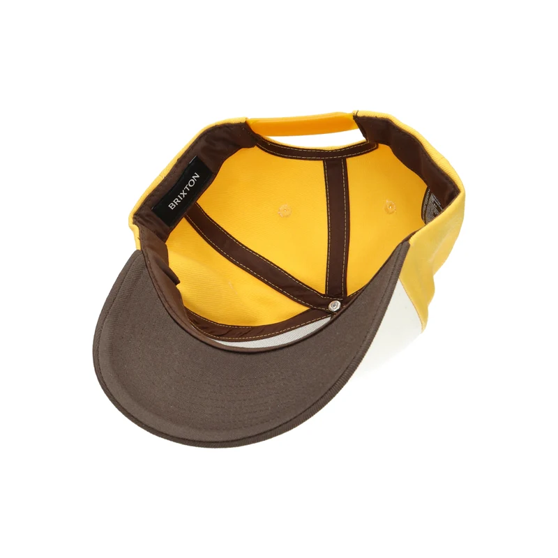 Linwood C MP Snapback golden glow/off white weiß braun gelb