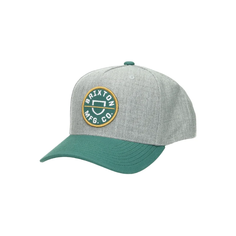 Crest C MP Snapback dk.ht grey/dk.green grau grün