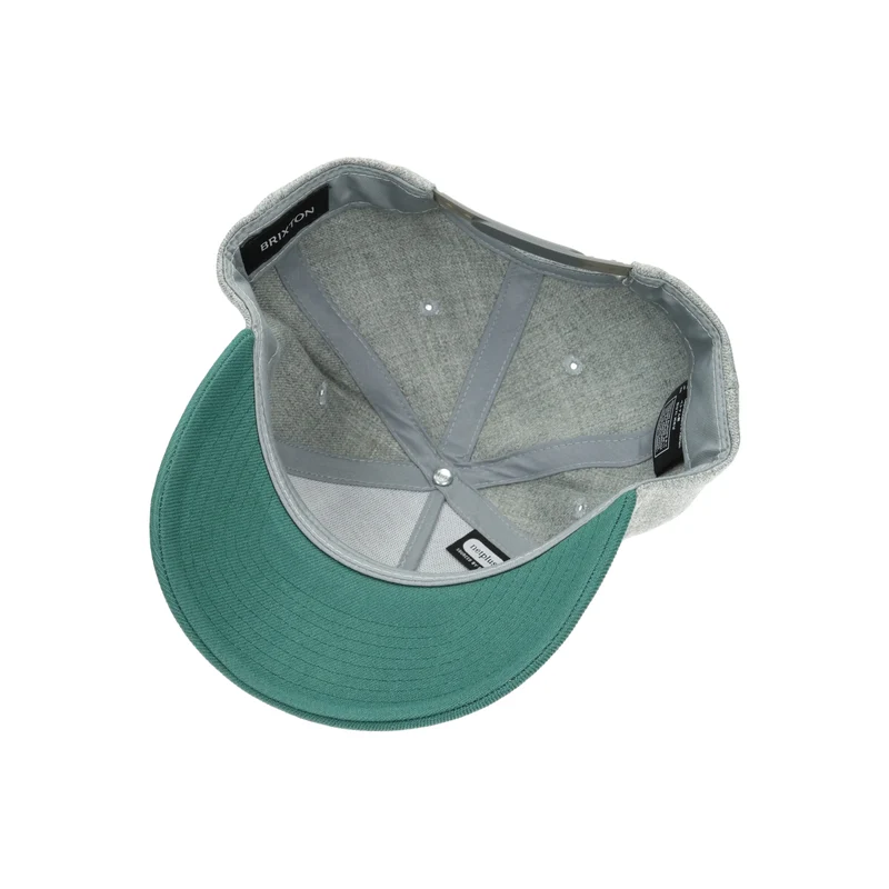 Crest C MP Snapback dk.ht grey/dk.green grau grün