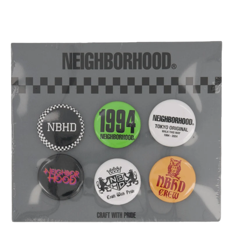 Pin Button Set B