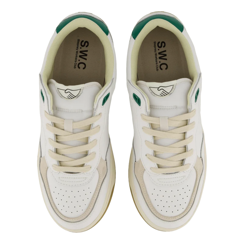 Pro Cup 01 Leather Wht-grn
