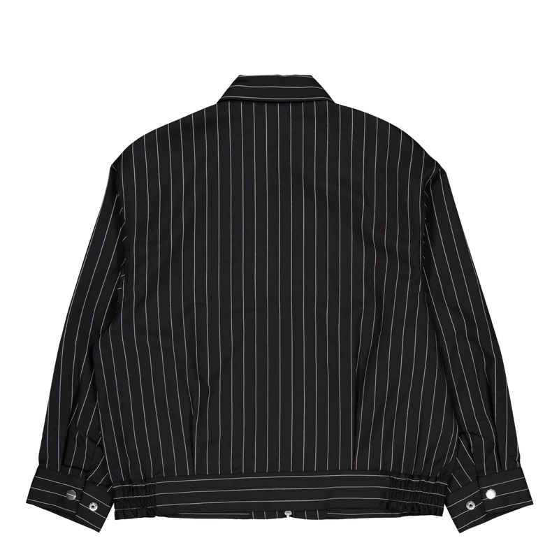 W' Seaton Jacket Seaton Stripe, Black / Wax