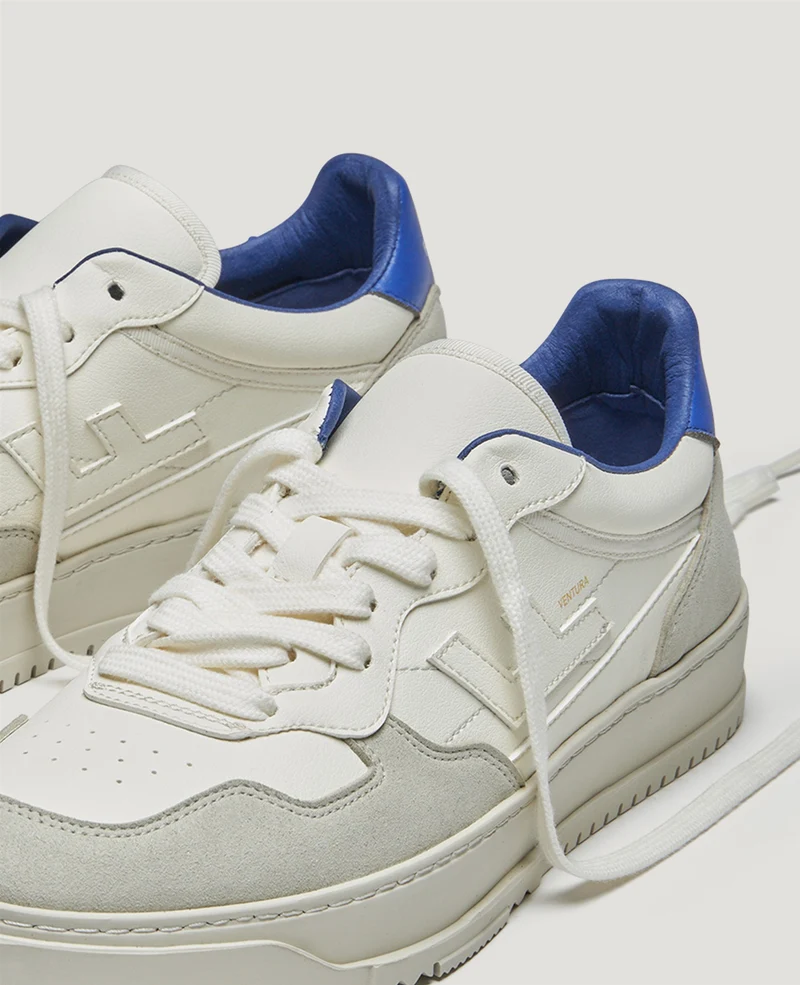 Ventura white indigo