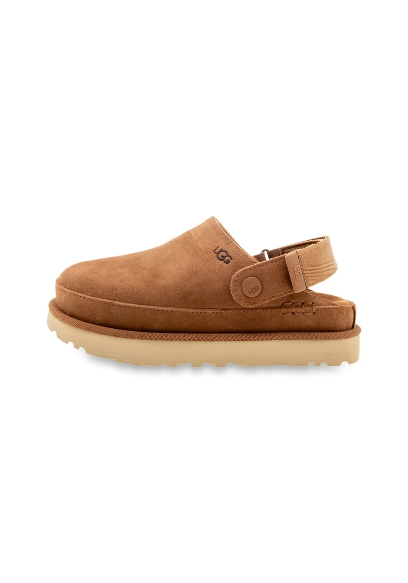 W Goldenstar Clog chestnut