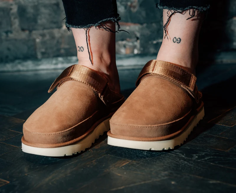 W Goldenstar Clog chestnut