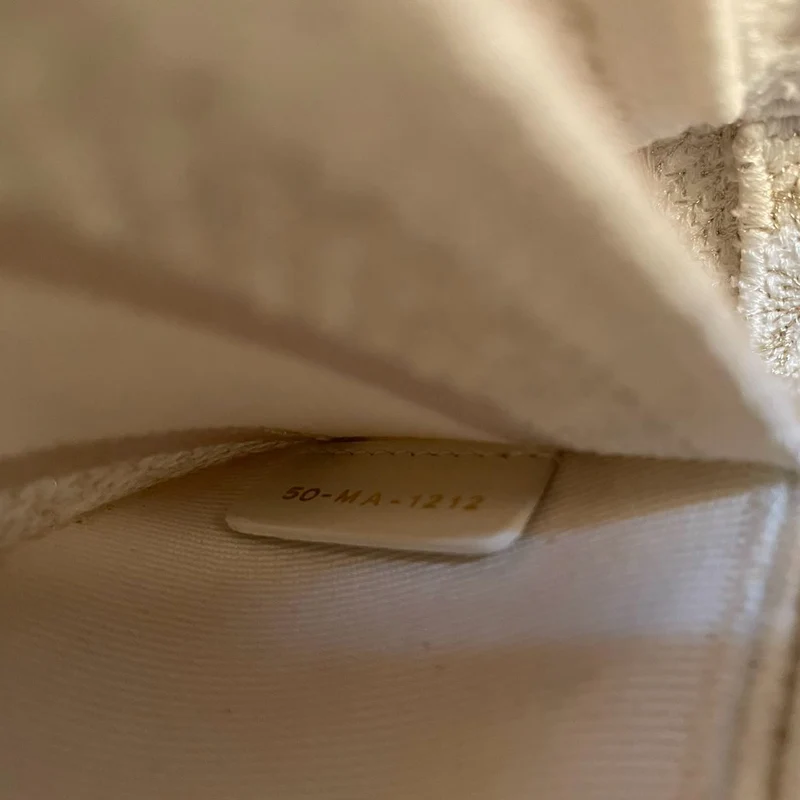 Christian Dior Lady D-Joy Tasche aus beigem Canvas