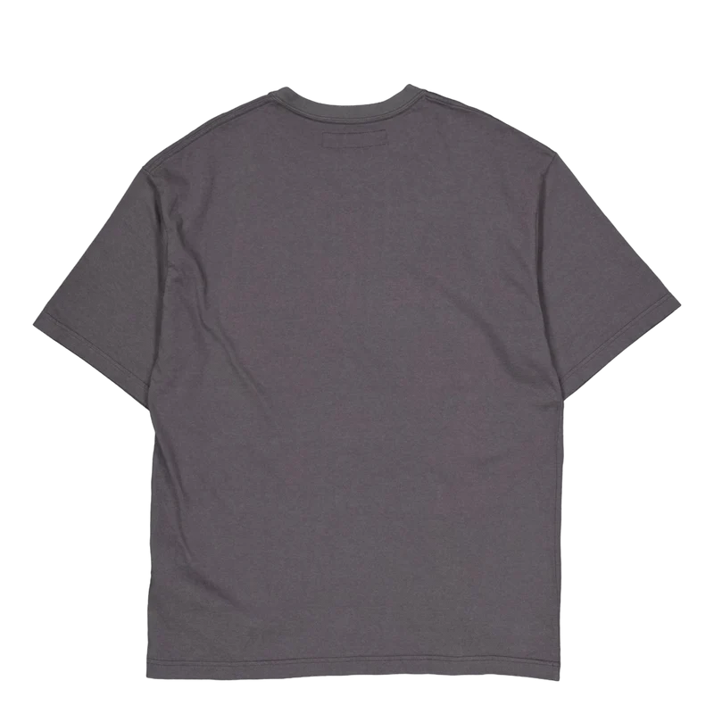 Design Crewneck Ss Charcoal