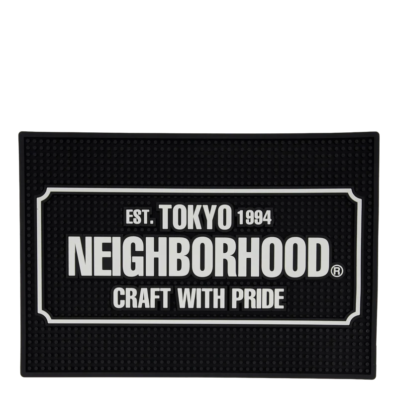 Logo Bar Mat Black