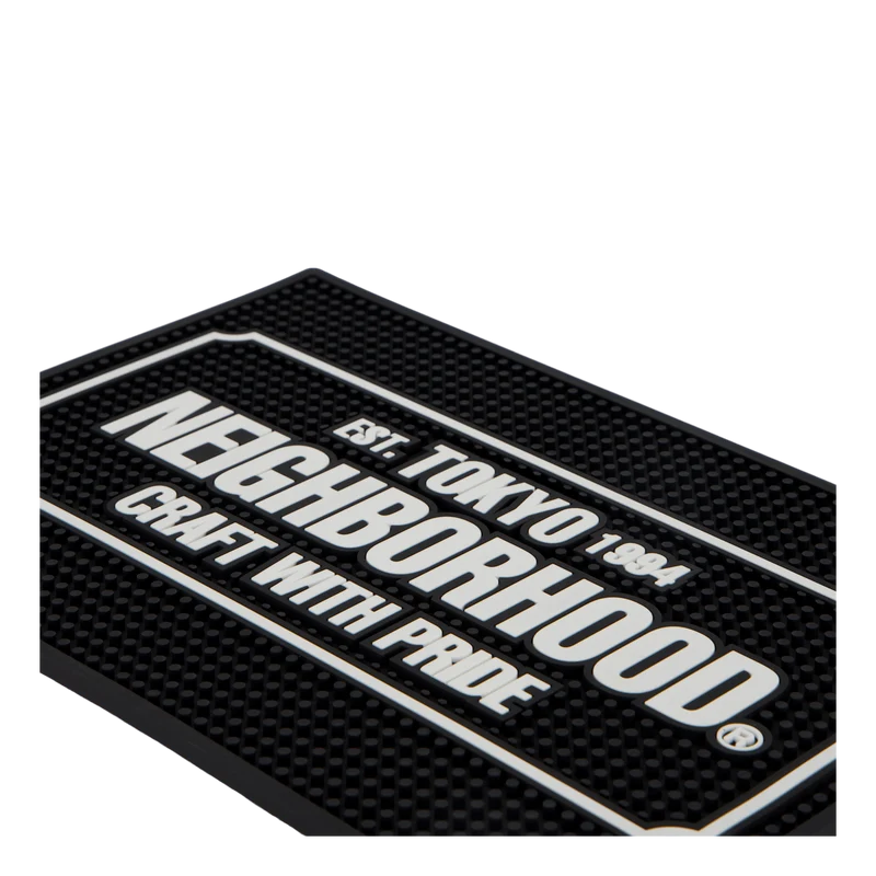 Logo Bar Mat Black