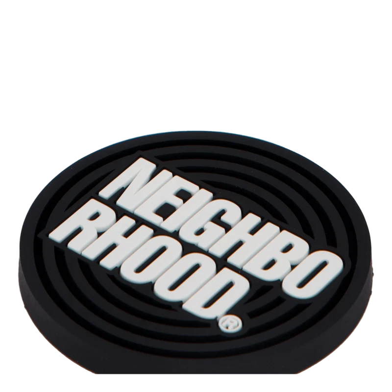 Logo Coaster Black/white