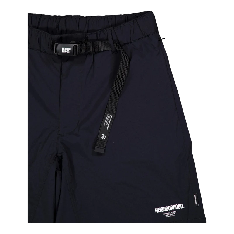 Multifunctional Short Pants Black