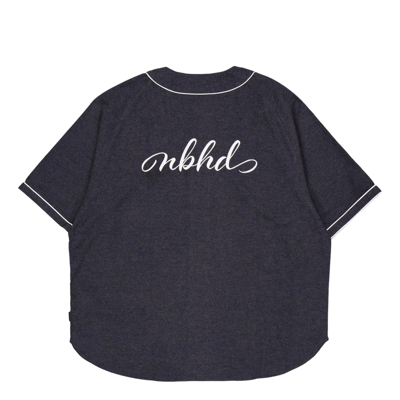 Baseball Shirt Ss Black