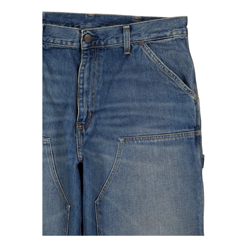 Double Knee Pant Blue