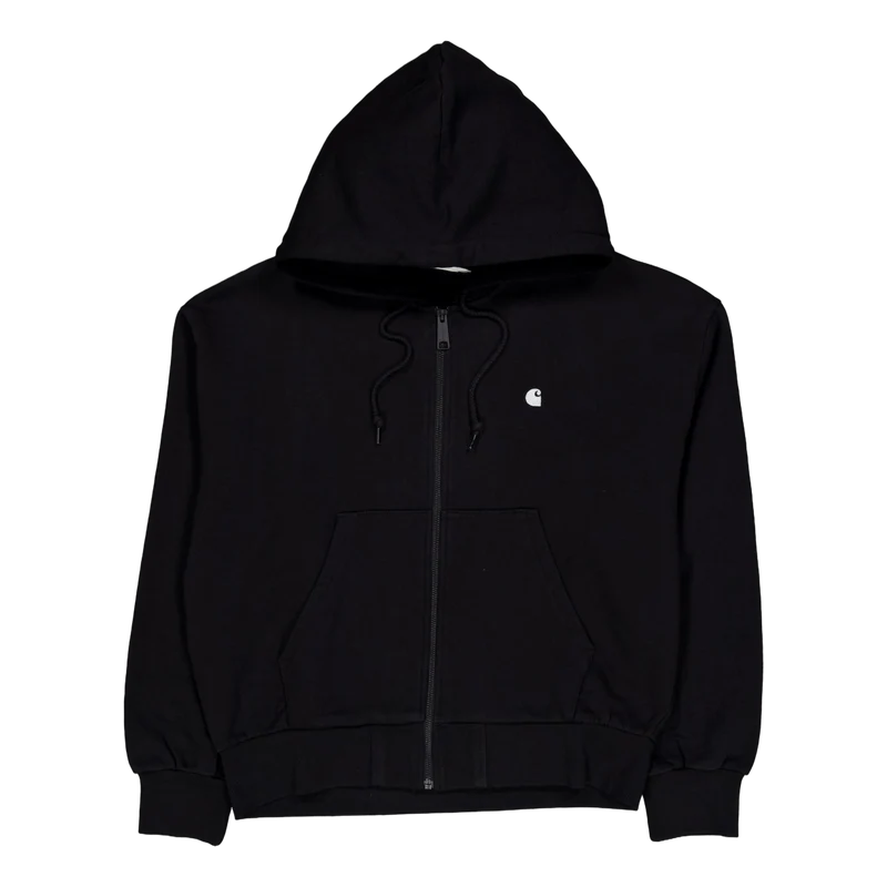 W' Hooded Casey Jacket Black / Silver