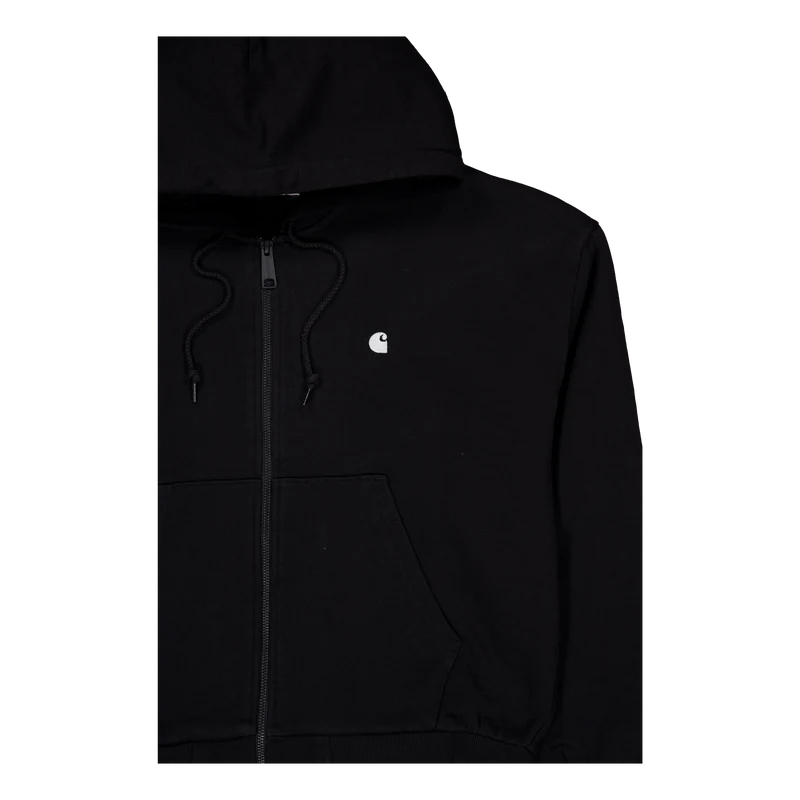 W' Hooded Casey Jacket Black / Silver
